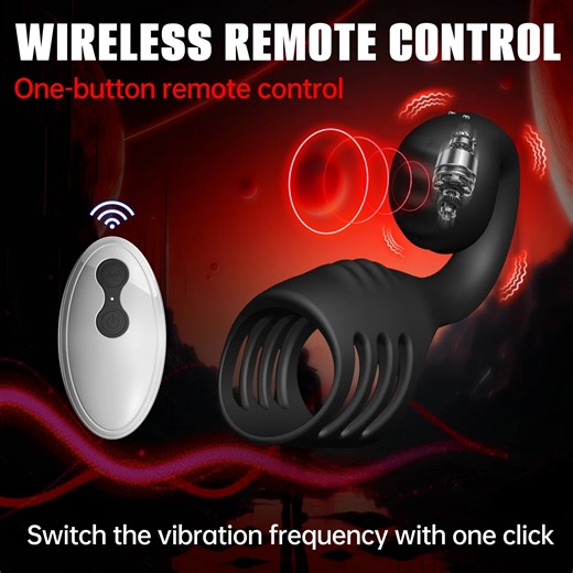 Watch Male Snail Armor Sex Toy Vibrating Cock Ring for Man on Amazon Live