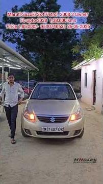 Maruti Suzuki Sx4 Petrol 2008 Mncars Pudukkottai#Maruti #Sx4 #Suzuki #Mncars #usedcar