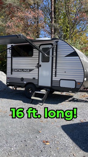 🎶It was an itsy-bitsy, teeny-weeny Coachmen Catalina RV… At 16 ft long and 2,847 lbs heavy, this travel trailer is among the easiest to park and tow. If you take “family togetherness” seriously, this is the camper for you. The bed and bunks are suprisingly roomy and come with their own USB outlets! Our Customer Appreciation Sale is still going on at all of our locations! 🎉You can get NO MONEY DOWN and 5.99% APR on your new 2024 model! (With approved credit, see store for details.) This offer e