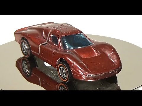 How to polish and restore the paint on Redline Hot Wheels.