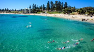 Thousands take part in Rottnest swim