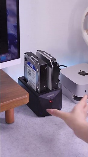 Stop wasting your old drives! 🔥 FIDECO Dock: 1-click offline clone, no PC needed! ✅