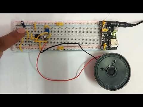 Audio Amplifier Circuit using LM358