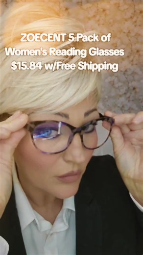 Stylish Women's Reading Glasses with Blue Light Protection