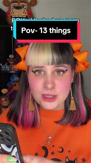 The 13 things trend but with a surprise #pov #satire #backtoschoolshopping #skit