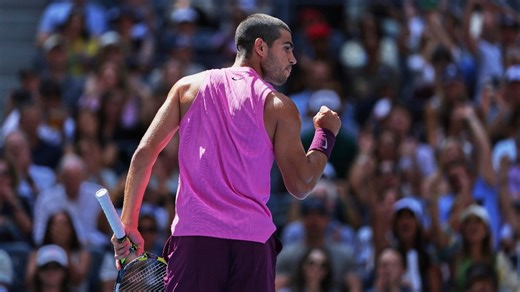 Watch: Carlos Alcaraz stuns US Open crowd with outrageous behind-the-back trick shot