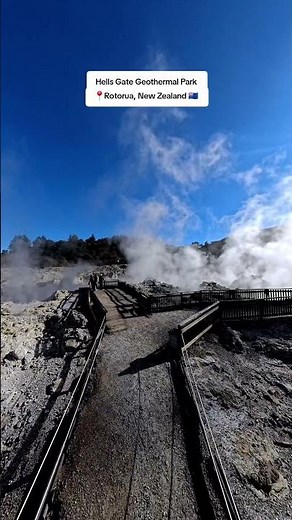 POV: You found Rotorua's most extreme geothermal park 🌋
