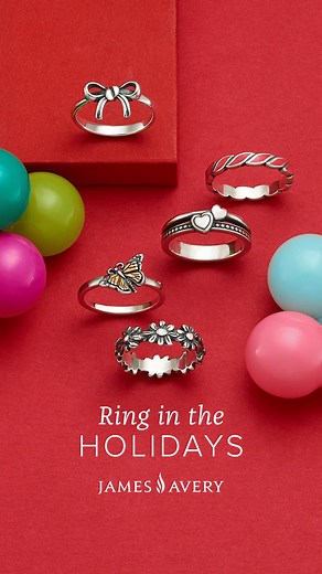 67K views | Ring in the holidays with sterling silver designs. | James Avery Artisan Jewelry | Facebook