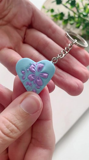 Polymer Clay Tip: Silicone Stamps for Detailed Designs