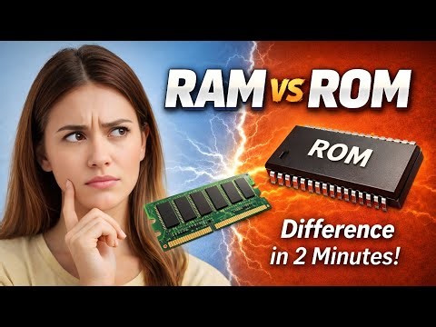 RAM vs ROM in Hindi | What's the Difference? 