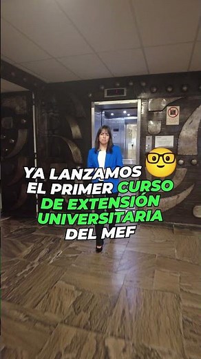 Primer Curso de Extensión Universitaria del MEF