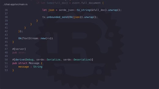 构建实时通知: 使用 Rust、Dioxus 和 MongoDB