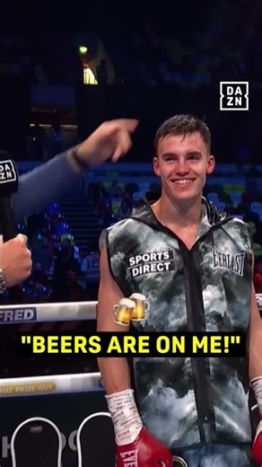 Eddie Hearn promises BEERS for all of the Taylor Bevan fans after brilliant KO 😂