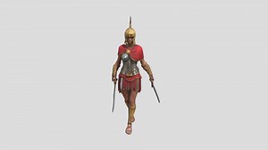 Spartan Warrior - 3D model by androi48