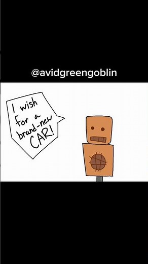 I wish for a brand-new CAR!