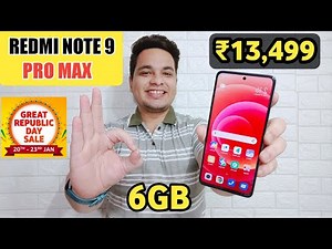 Redmi Note 9 Pro Max @ 13,499 Only in Amazon Great Republic Days Sale | Amazon Mobile Offer 🔥