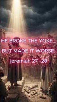 A Comforting Lie vs. God’s Painful Truth | Jeremiah 27–28