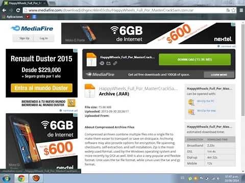 Como descargar Happy happy wheels para pc gratis y completo