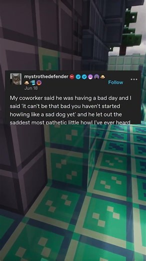 Wait maybe I gotta work here 😳 - Tumblr Post