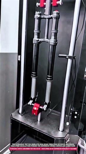 Hydraulic Shock Absorber Test Rig 30 kN - High Speed 20 Hz Suspension Durability Machine