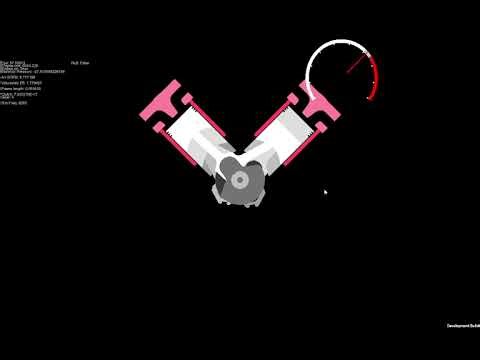 LS v8 in Unity, Engine Simulator