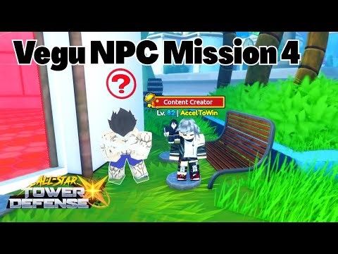 How To Do Vegu NPC Mission 4 All Star Tower Defense X ASTD X