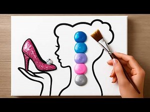Anyone Can Paint This Cinderella Painting Come to Life!