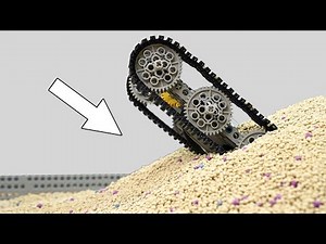 LEGO on Sand: LEGO Vehicles Take on the Toughest Challenges