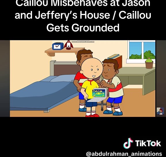 Caillou Misbehaves at Jason and Jeffery's House