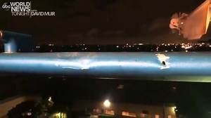 3.8K views · 112 reactions | DRONE STRIKE? ABC7 news chopper AIR7 HD was struck midair over East Los Angeles by an apparent drone, with damage to the aircraft, helicopter reporter Chris Christi recounting the scare and the Los Angeles police saying “this could have been a disaster” as authorities investigate. READ MORE: https://bit.ly/36adWOz | ABC World News Tonight with David Muir | Facebook