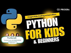 Python for Kids and Beginners | #education #codingforkids #programming