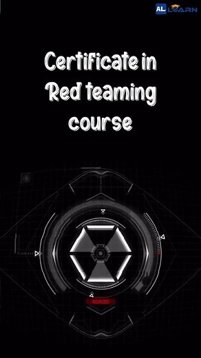 Certificate in Red Teaming Course | AISECT Learn | #ytshorts