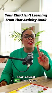 Activity books are great learning tools, but is your child using them correctly? Let’s chat! | Ms. Monica | Facebook