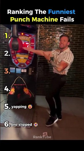 Ranking The Funniest Punch Machine Fails 🥊😂