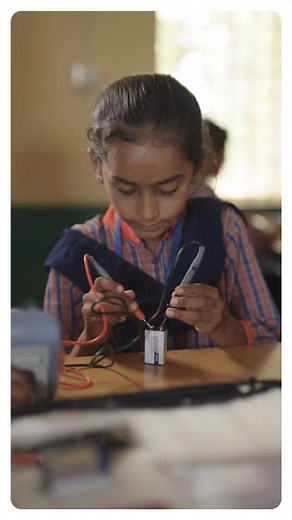 For 25 years, Bharti Airtel Foundation has enabled skills that go beyond books, turning small projects into tomorrow’s possibilities. At Satya Bharti Schools, robotics labs become spaces where ideas are built, tested, and refined together. | Bharti Airtel Foundation