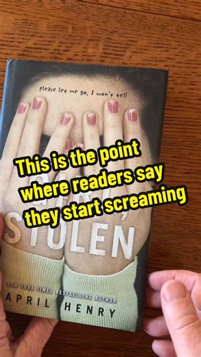 Cheyenne is blind, sick, and kidnapped. But finally, she is rescued by a cop. Or is she? #Booktok #teenmystery #yathriller #aprilhenry #girlstolen