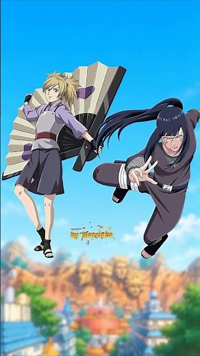 Temari 🆚 Hinata | Who Is Stronger?