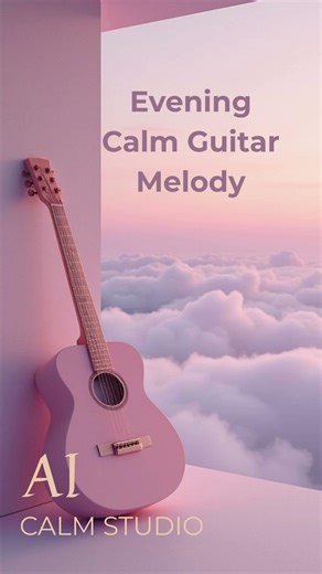 Evening Calm Guitar Melody - Peaceful Instrumental Music for Rest & Unwinding