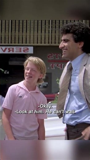 Hey, kid, we're going to pick up the new car today.