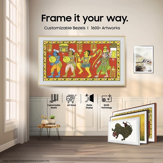3.7K views · 70 reactions | Introducing the all-new Frame TV. Turn...