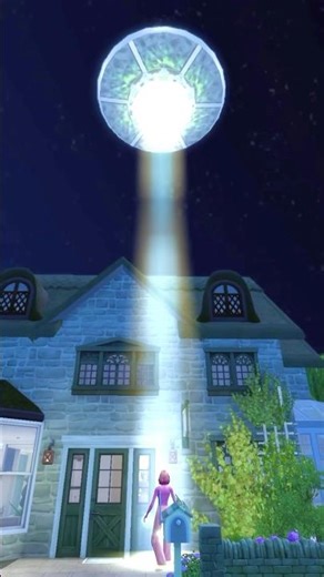 MY SIM GOT ABDUCTED BY ALIENS! Nooooo! #sims4 #thesims4
