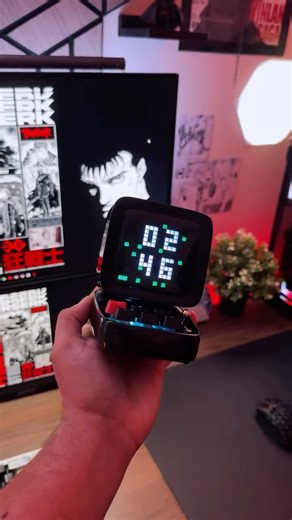 MOX-Tech | Setup | Gaming on Instagram: "Meet the Divoom Ditoo Pro • Portable pixel-art LED display + Bluetooth speaker • DIY creator app — draw your own pixel art • 10W DSP-tuned audio with enhanced bass and stereo clarity • Built-in clock, alarm, weather display & community artwork library Huge thanks to @divoom_global #divoom #pixelart #techgadget . . . #wallpaperengine #gamingsetup #pcgaming #gaming #wallpaper #ps5 #pcsetup #pcgamer #cozygamingsetup #moxperience #tech #gamingpc #pcspecs #tec