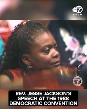 Clips from Rev. Jesse Jackson's iconic speech at the 1988 Democratic National Convention