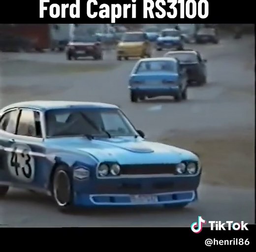 Ford Capri RS3100: A Classic Racecar Legend