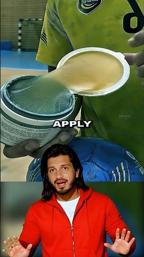 Why Handball Players Use Sticky Glue Before Every Match! 😳