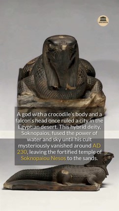 A crocodile-falcon god ruled in Egypt; what other hybrid gods can you name? #history #egypt #ancient | Ancienta