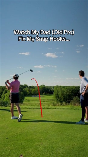 Golf: Dad Fixes My Snap Hooks — Personal Best After Lesson