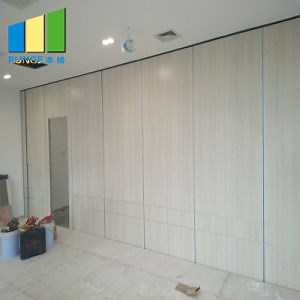 [Hot Item] Acoustic Movable Walls Wooden Folding Partition System