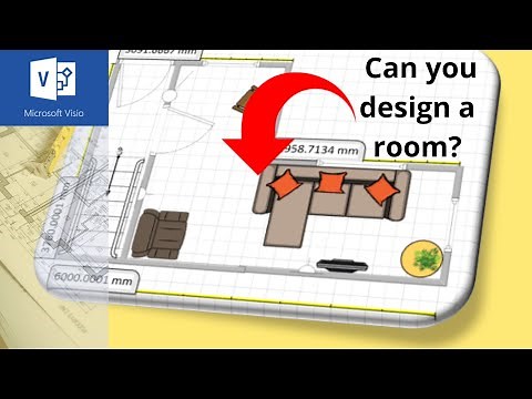How to design your own room in Microsoft Visio