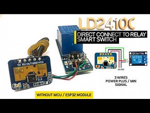 LD2410 smart light automatic light switch